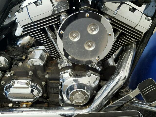 1HD1KB4197Y667530 - 2007 HARLEY-DAVIDSON FLHX BLUE photo 5