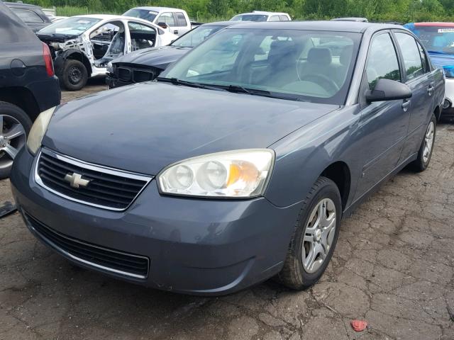 1G1ZS58F87F312607 - 2007 CHEVROLET MALIBU LS ნაცრისფერი ფოტო 2