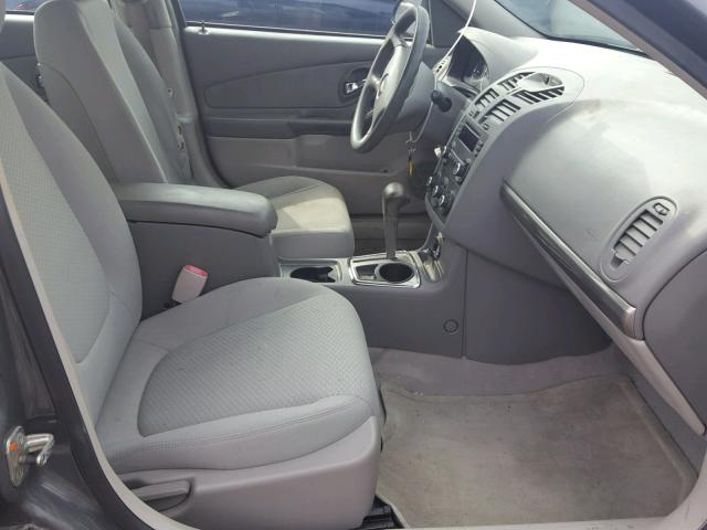 1G1ZS58F87F312607 - 2007 CHEVROLET MALIBU LS ნაცრისფერი ფოტო 5