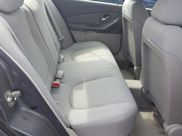 1G1ZS58F87F312607 - 2007 CHEVROLET MALIBU LS ნაცრისფერი ფოტო 6