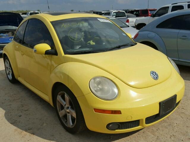 3VWSW31C76M406037 - 2006 VOLKSWAGEN NEW BEETLE YELLOW photo 1