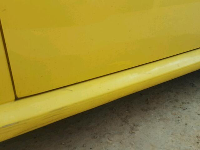 3VWSW31C76M406037 - 2006 VOLKSWAGEN NEW BEETLE YELLOW photo 9