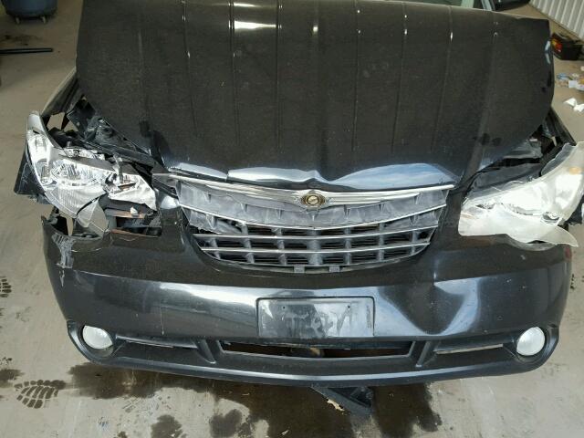 1C3LC66M87N564658 - 2007 CHRYSLER SEBRING LI BLACK photo 7