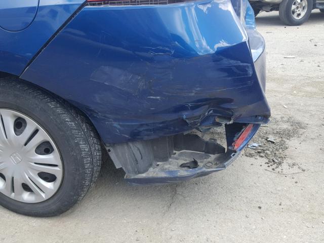 JHMZE2H58BS008311 - 2011 HONDA INSIGHT LX BLUE photo 9