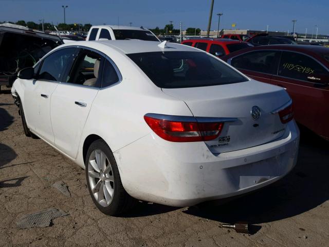 1G4PR5SKXE4164352 - 2014 BUICK VERANO CON WHITE photo 3