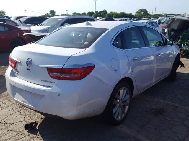 1G4PR5SKXE4164352 - 2014 BUICK VERANO CON WHITE photo 4