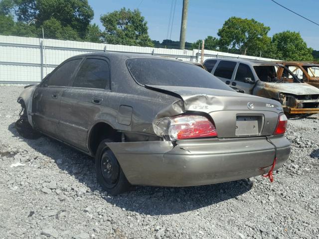 1YVGF22C625295847 - 2002 MAZDA 626 LX GOLD photo 3