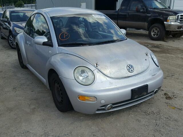 3VWCK21C32M420702 - 2002 VOLKSWAGEN NEW BEETLE ვერცხლისფერი ფოტო 1