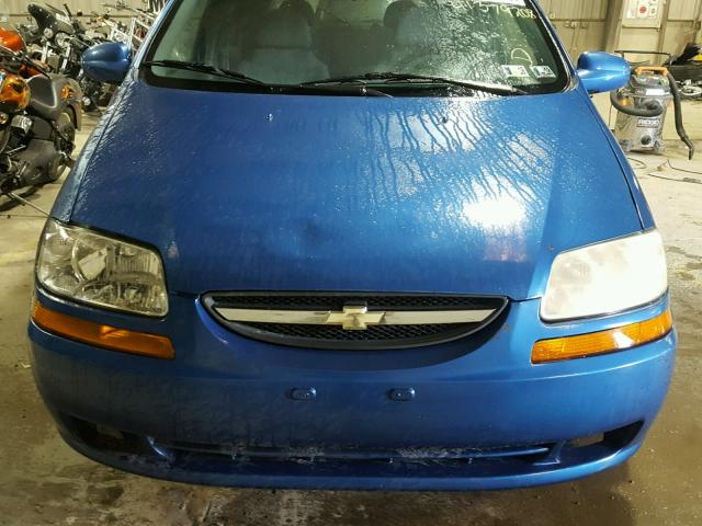 KL1TJ62654B197103 - 2004 CHEVROLET AVEO LS BLUE photo 9