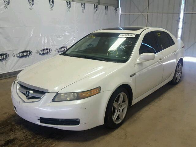 19UUA66244A007013 - 2004 ACURA TL WHITE photo 2