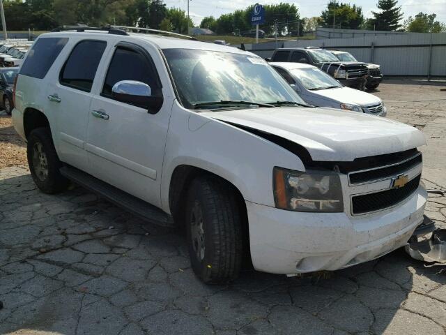 1GNFC13008R168917 - 2008 CHEVROLET TAHOE WHITE photo 1