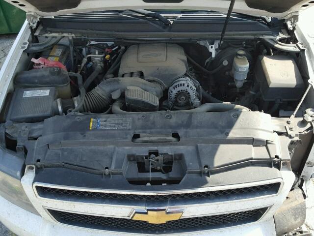 1GNFC13008R168917 - 2008 CHEVROLET TAHOE WHITE photo 7