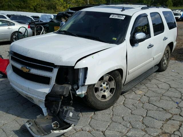 1GNFC13008R168917 - 2008 CHEVROLET TAHOE WHITE photo 9