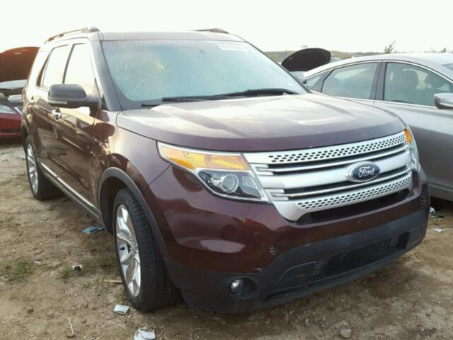 1FMHK7D86CGA90400 - 2012 FORD EXPLORER BROWN photo 1