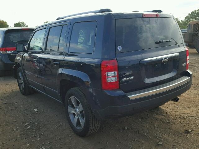 1C4NJRFB6HD135469 - 2017 JEEP PATRIOT BLUE photo 3