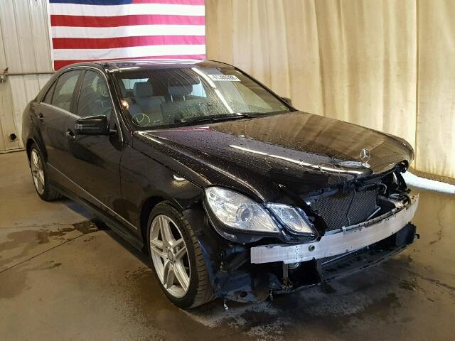 WDDHF8JB1DA705458 - 2013 MERCEDES-BENZ E 350 4MAT BLACK photo 1