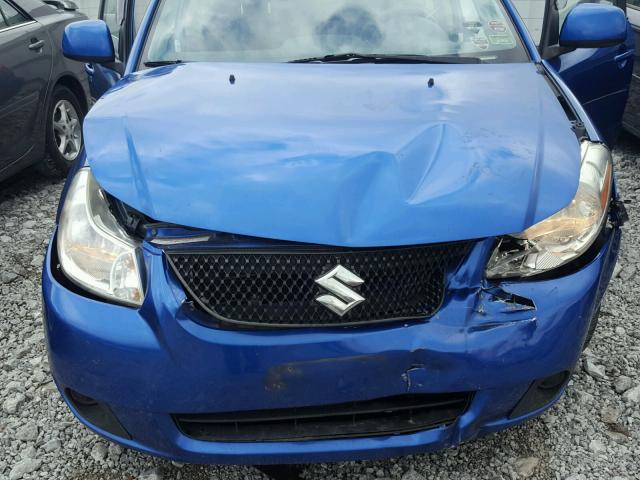 JS2YC5A33C6304821 - 2012 SUZUKI SX4 LE BLUE photo 7