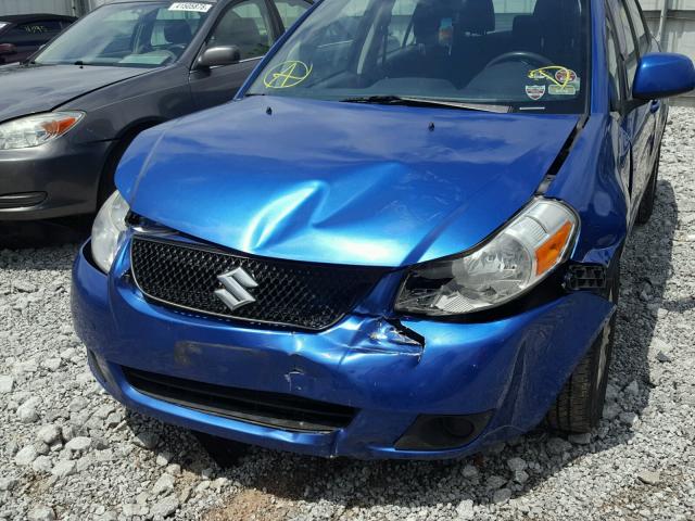 JS2YC5A33C6304821 - 2012 SUZUKI SX4 LE BLUE photo 9