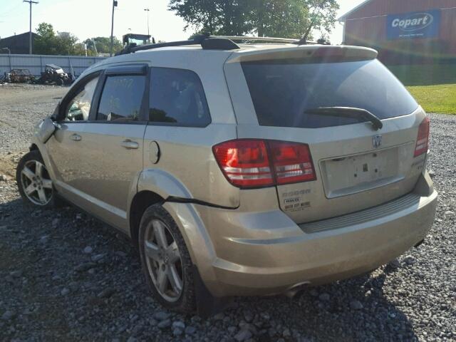 3D4PH5FV7AT193990 - 2010 DODGE JOURNEY SX GOLD photo 3