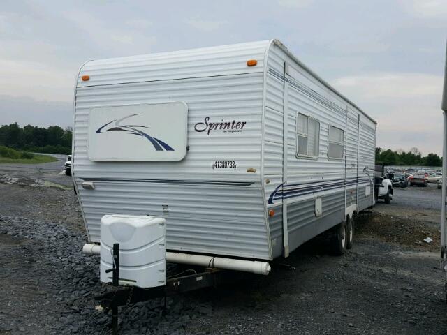 4YDT3002231208320 - 2003 KEYSTONE SPRINTER WHITE photo 2