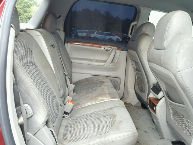 5GZER23767J113955 - 2007 SATURN OUTLOOK XR მუქწითელი ფოტო 6