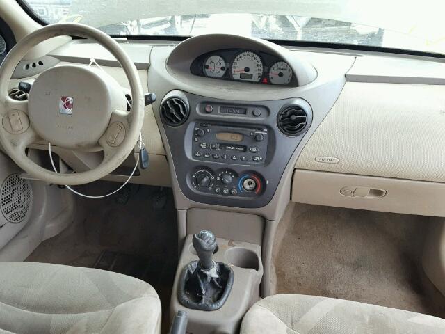 1G8AK52F93Z131998 - 2003 SATURN ION LEVEL GOLD photo 9