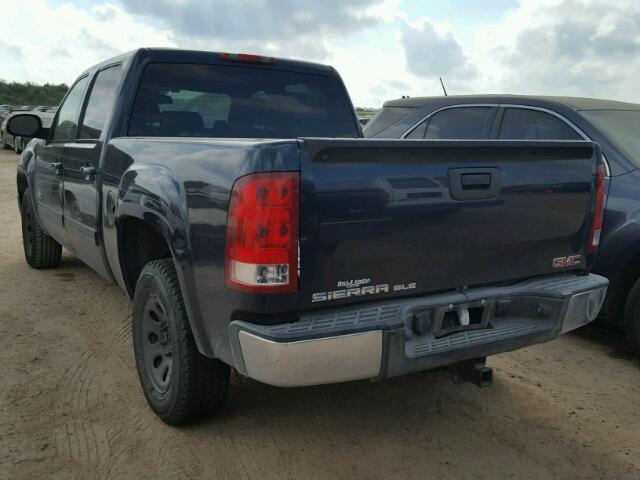 2GTEC13JX81333653 - 2008 GMC SIERRA C15 BLUE photo 3