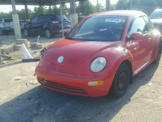 3VWBK21C93M408731 - 2003 VOLKSWAGEN NEW BEETLE ORANGE photo 2