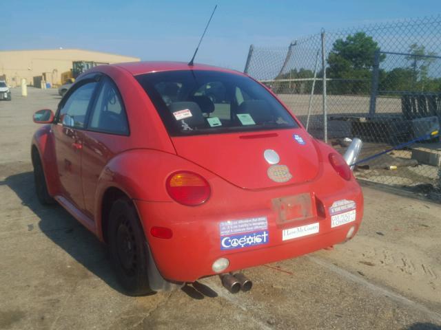 3VWBK21C93M408731 - 2003 VOLKSWAGEN NEW BEETLE ORANGE photo 3