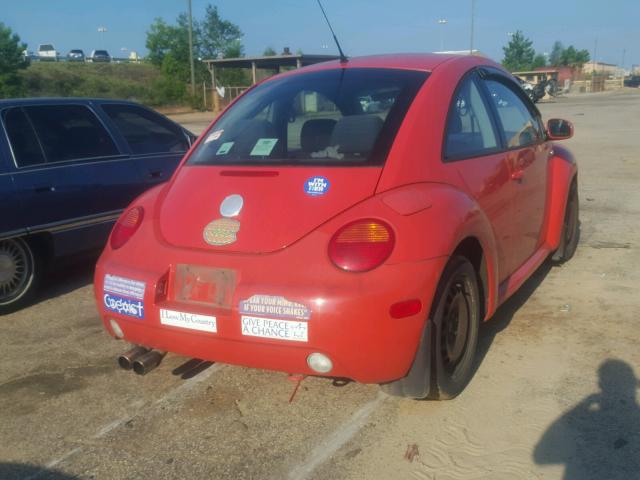 3VWBK21C93M408731 - 2003 VOLKSWAGEN NEW BEETLE ORANGE photo 4