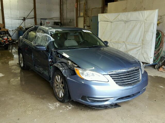 1C3BC1FG5BN538701 - 2011 CHRYSLER 200 BLUE photo 1