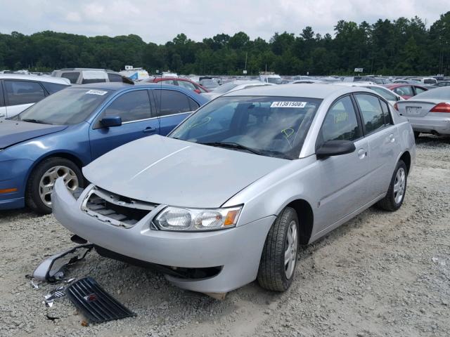 1G8AJ55F57Z148530 - 2007 SATURN ION LEVEL SILVER photo 2