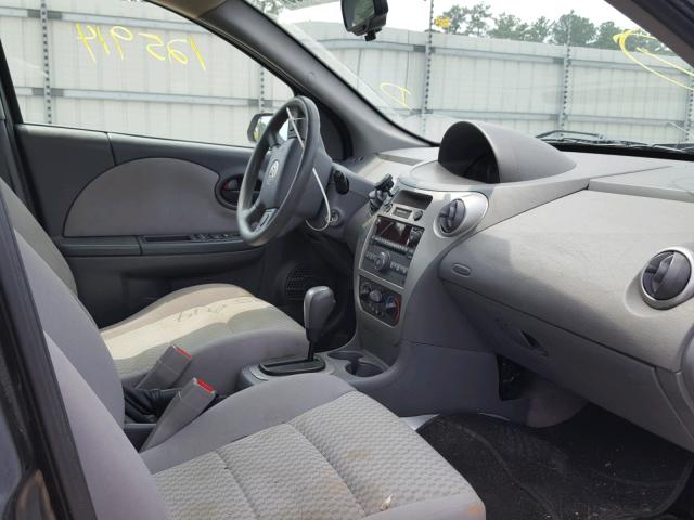 1G8AJ55F57Z148530 - 2007 SATURN ION LEVEL SILVER photo 5