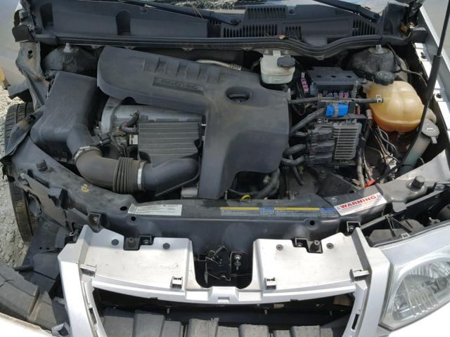 1G8AJ55F57Z148530 - 2007 SATURN ION LEVEL SILVER photo 7