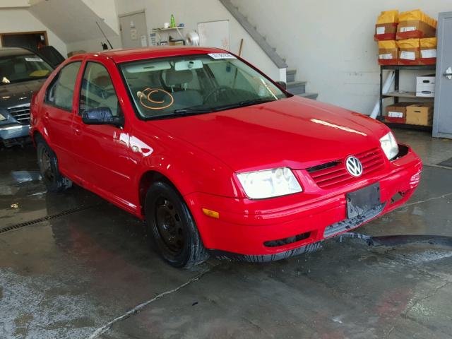 3VWSE29M0YM116185 - 2000 VOLKSWAGEN JETTA GLS RED photo 1