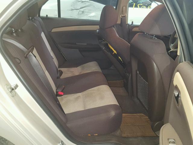 1G1ZC5EB9AF143798 - 2010 CHEVROLET MALIBU 1LT 棕色 照片 6