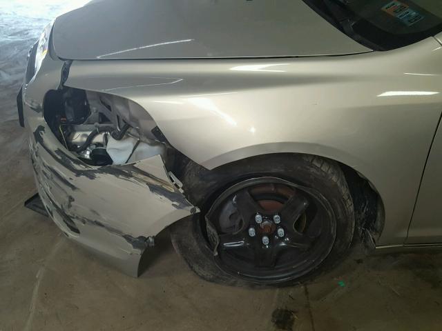 1G1ZC5EB9AF143798 - 2010 CHEVROLET MALIBU 1LT 棕色 照片 9