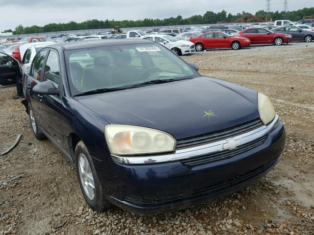 1G1ZT54825F141435 - 2005 CHEVROLET MALIBU LS ლურჯი ფოტო 1