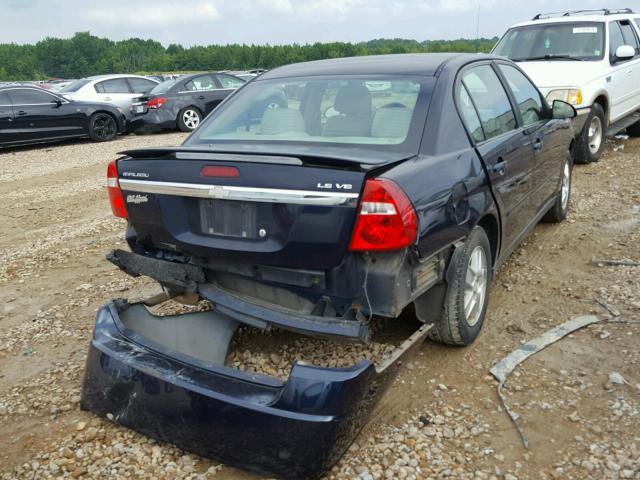 1G1ZT54825F141435 - 2005 CHEVROLET MALIBU LS ლურჯი ფოტო 4