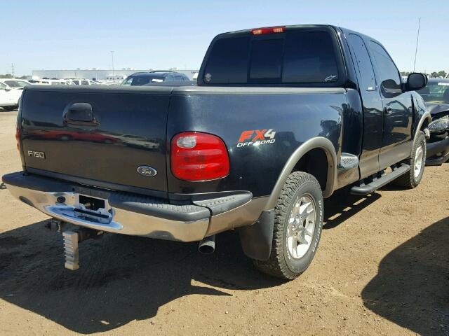 1FTRX08LX2KB11342 - 2002 FORD F150 BLACK photo 4