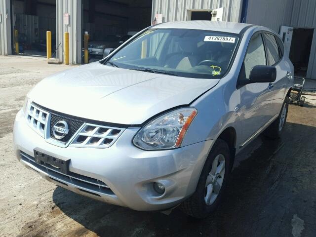 JN8AS5MV5CW382744 - 2012 NISSAN ROGUE S SILVER photo 2