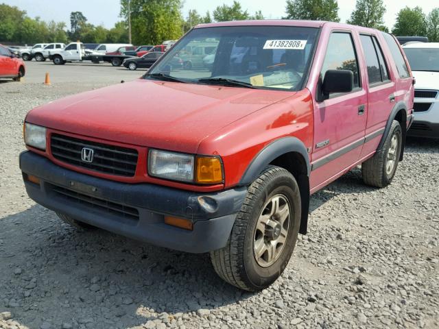 4S6CM58V4V4415694 - 1997 HONDA PASSPORT E RED photo 2