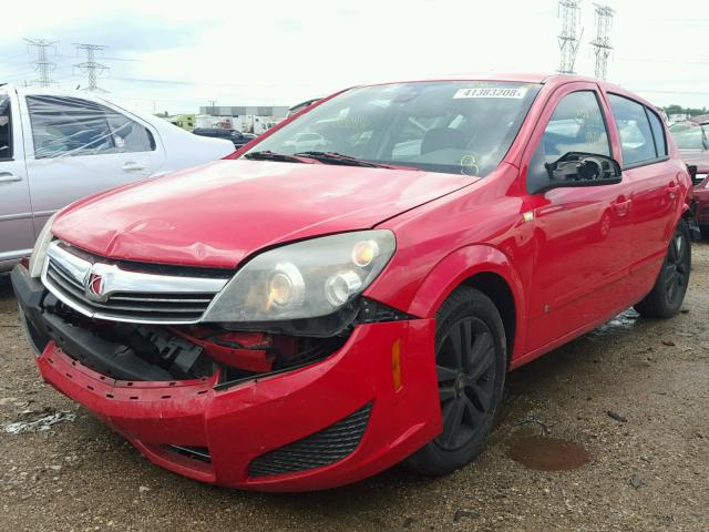 W08AR671785056892 - 2008 SATURN ASTRA XE RED photo 2