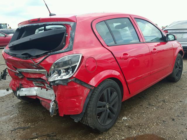 W08AR671785056892 - 2008 SATURN ASTRA XE RED photo 4