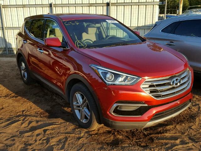 5XYZT3LB5HG397241 - 2017 HYUNDAI SANTA FE S 红色 照片 1