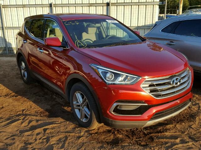 5XYZT3LB5HG397241 - 2017 HYUNDAI SANTA FE S RED photo 1