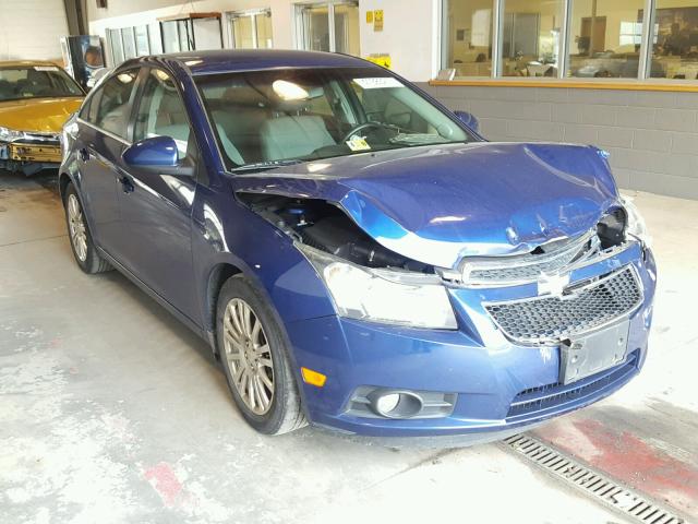 1G1PJ5SC7C7107759 - 2012 CHEVROLET CRUZE ECO BLUE photo 1