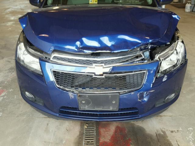 1G1PJ5SC7C7107759 - 2012 CHEVROLET CRUZE ECO BLUE photo 7