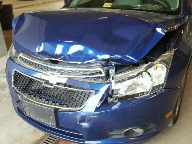 1G1PJ5SC7C7107759 - 2012 CHEVROLET CRUZE ECO BLUE photo 9