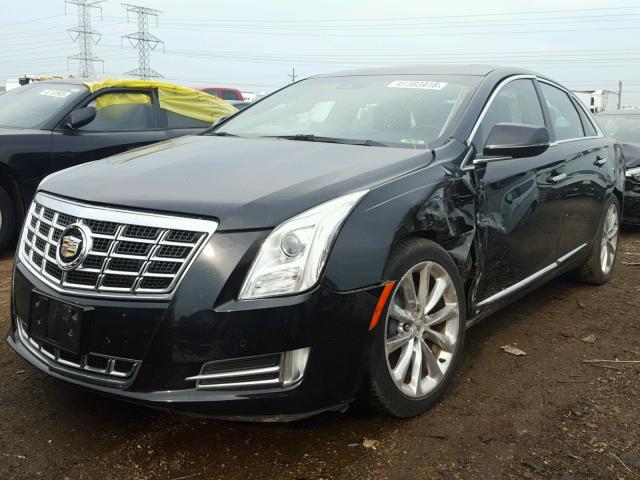 2G61R5S33D9150214 - 2013 CADILLAC XTS LUXURY BLACK photo 2